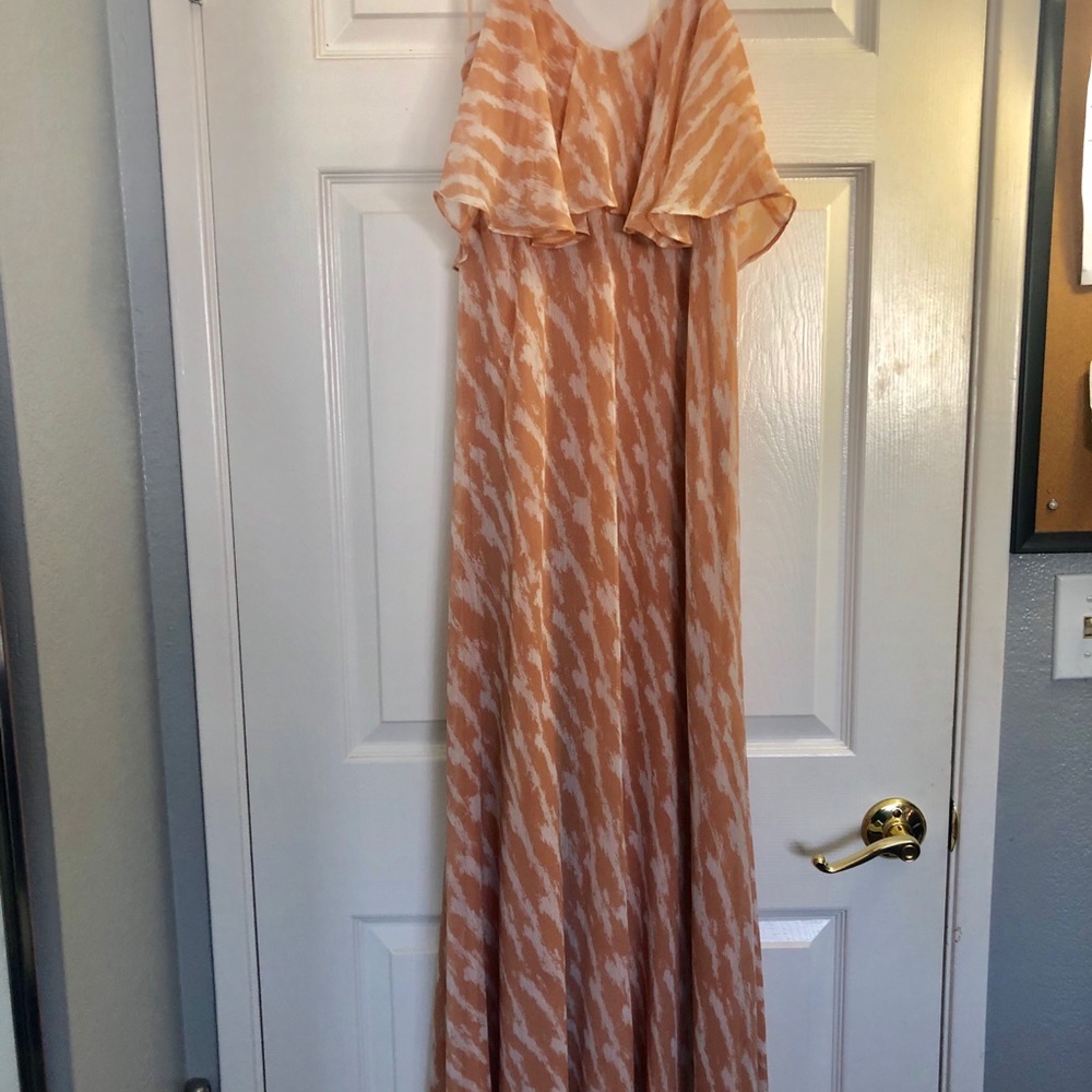 BCBG MAXI DRESS CHIFFON - Picture 2 of 7